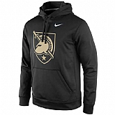 Men's Army Black Knights Nike Practice Performance Hoodie - Black,baseball caps,new era cap wholesale,wholesale hats